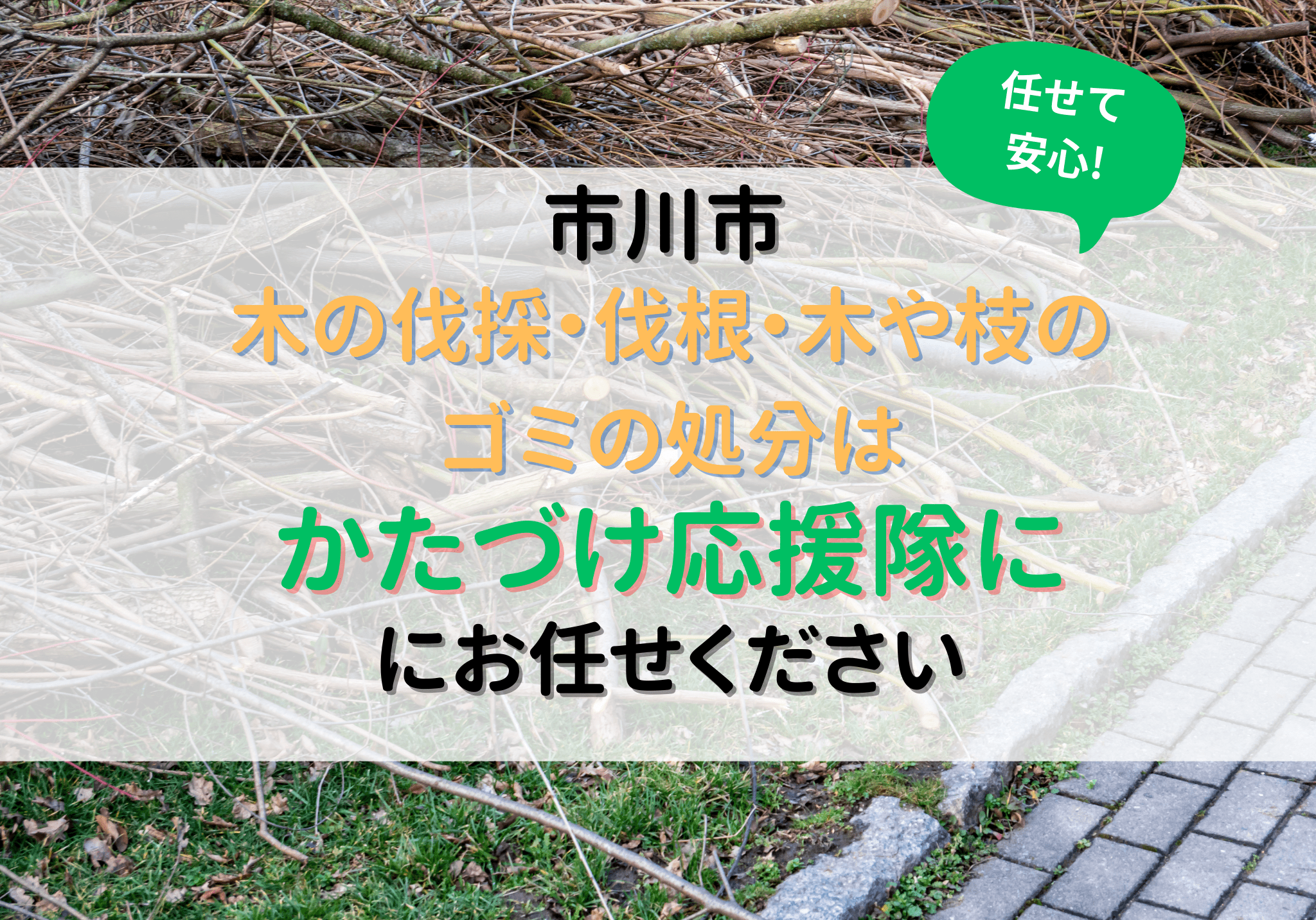 枝の検索結果 | 市川市の便利屋さん | かたづけ応援隊